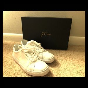 J. Crew leather Saturday sneakers
